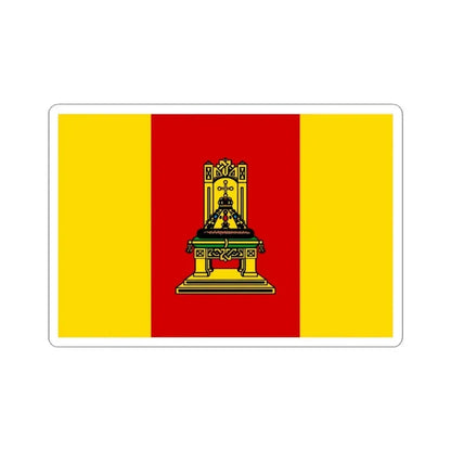Flag of Tver Oblast Russia - STICKER Vinyl Kiss-Cut Decal 3 Inch White - The Sticker Space