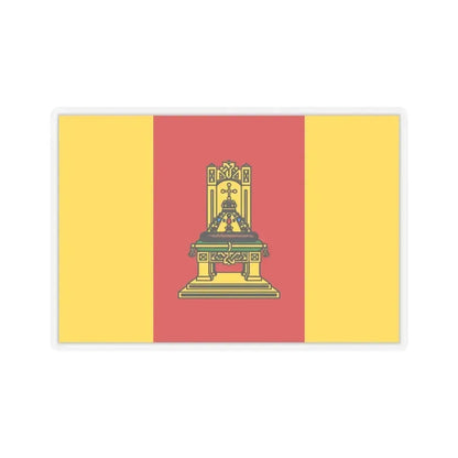 Flag of Tver Oblast Russia - STICKER Vinyl Kiss-Cut Decal 6 Inch Transparent - The Sticker Space