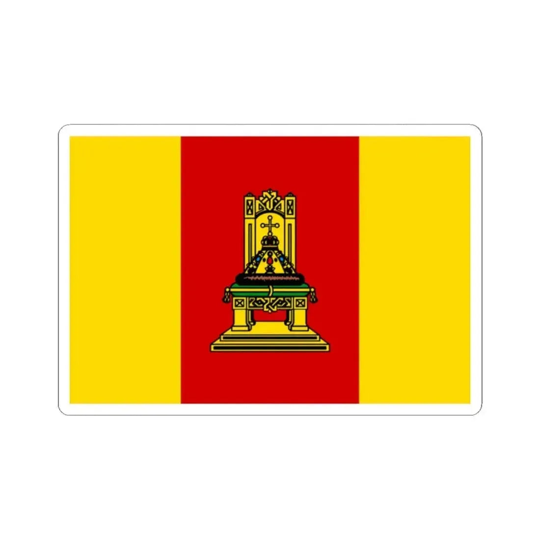 Flag of Tver Oblast Russia - STICKER Vinyl Kiss-Cut Decal - The Sticker Space