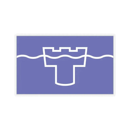 Flag of Tyne & Wear UK - STICKER Vinyl Kiss-Cut Decal 4 Inch Transparent - The Sticker Space