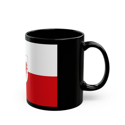 Flag of Tyrol Tirol Austria - Black Coffee Mug-The Sticker Space