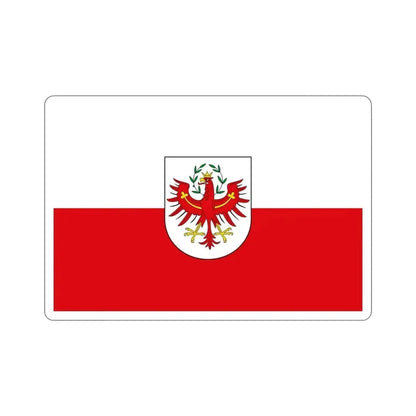 Flag of Tyrol Tirol Austria STICKER Vinyl Die-Cut Decal 4 Inch - The Sticker Space