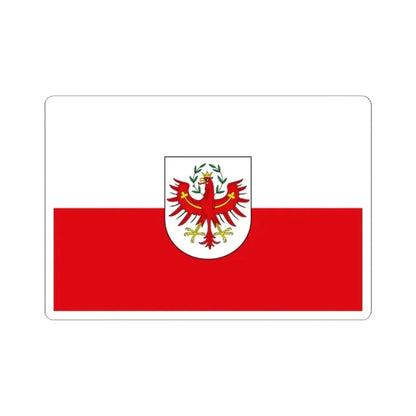 Flag of Tyrol Tirol Austria - STICKER Vinyl Kiss-Cut Decal 2 Inch White - The Sticker Space