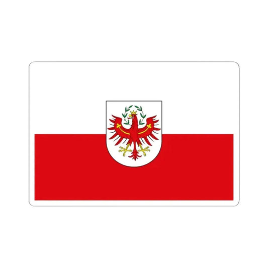 Flag of Tyrol Tirol Austria - STICKER Vinyl Kiss-Cut Decal 2 Inch White - The Sticker Space