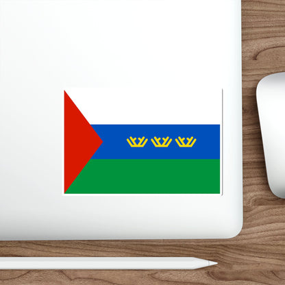 Flag of Tyumen Oblast Russia STICKER Vinyl Die-Cut Decal-The Sticker Space