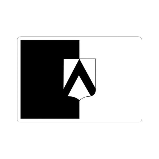 Flag of Udine Italy - STICKER Vinyl Kiss-Cut Decal 2 Inch White - The Sticker Space