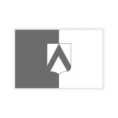 Flag of Udine Italy - STICKER Vinyl Kiss-Cut Decal 6 Inch Transparent - The Sticker Space