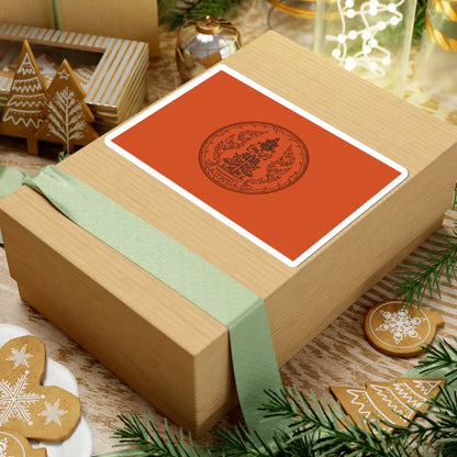 Flag of UdonThani province (Thailand) STICKER Vinyl Kiss-Cut Decal - The Sticker Space