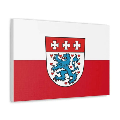 Flag of Uelzen Germany - Canvas Wall Art - The Sticker Space