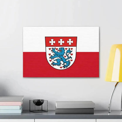 Flag of Uelzen Germany - Canvas Wall Art - The Sticker Space
