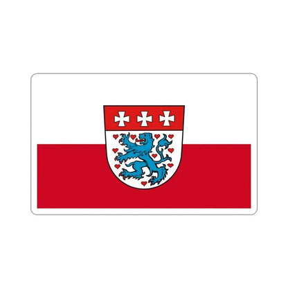 Flag of Uelzen Germany STICKER Vinyl Die-Cut Decal 3 Inch - The Sticker Space