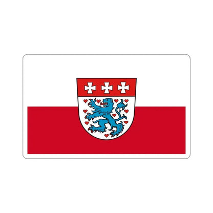 Flag of Uelzen Germany STICKER Vinyl Die-Cut Decal 5 Inch - The Sticker Space