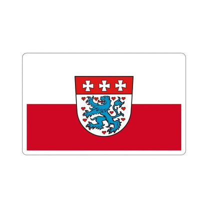 Flag of Uelzen Germany STICKER Vinyl Die-Cut Decal 6 Inch - The Sticker Space