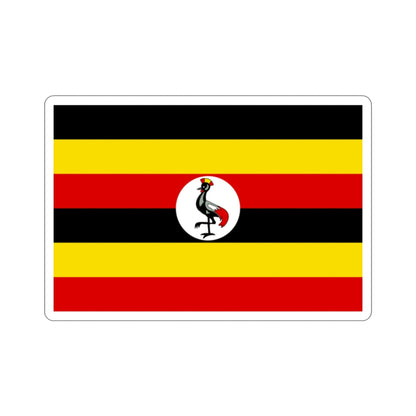 Flag of Uganda STICKER Vinyl Die-Cut Decal-2 Inch-The Sticker Space