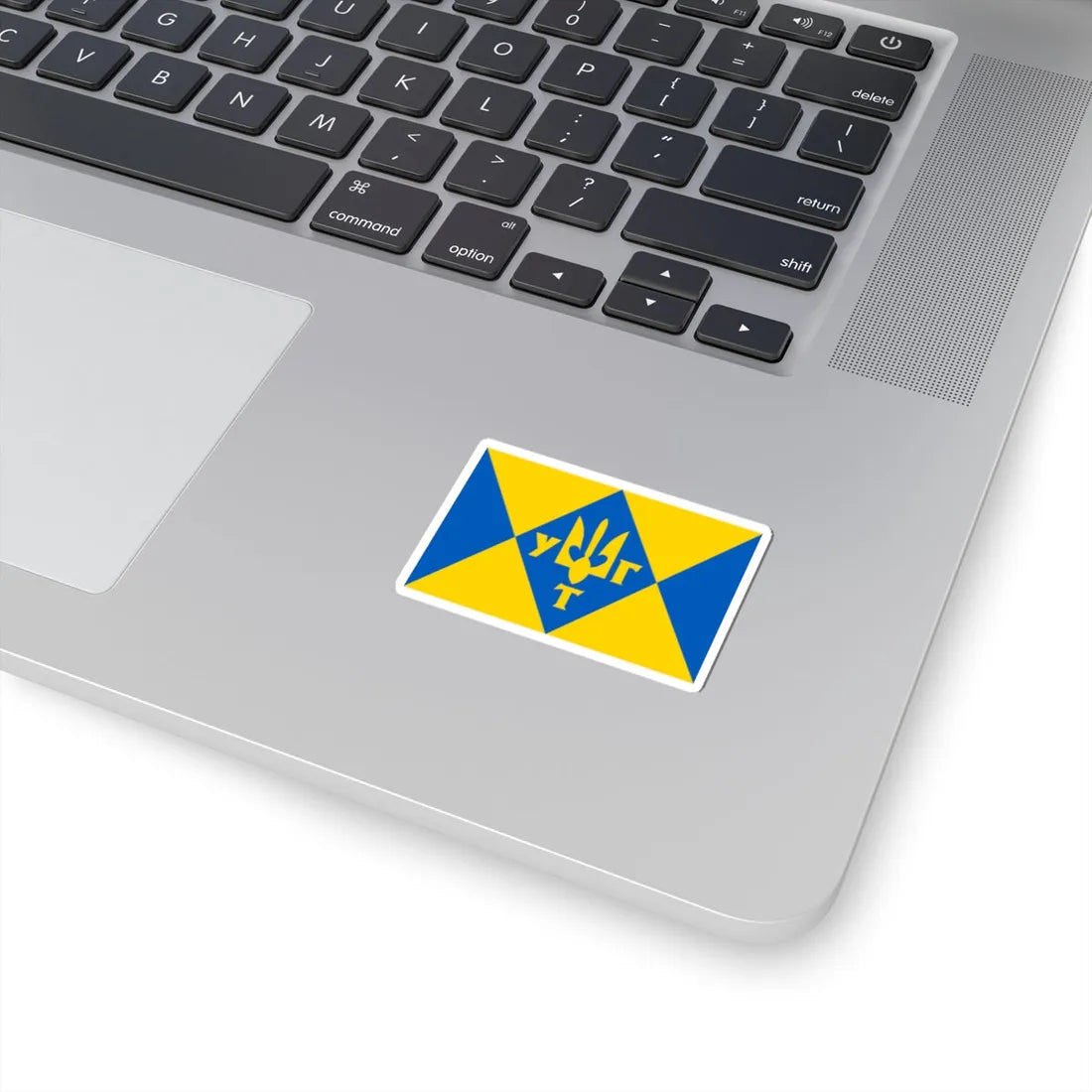 Flag of UHT (Ukraine) STICKER Vinyl Kiss-Cut Decal - The Sticker Space
