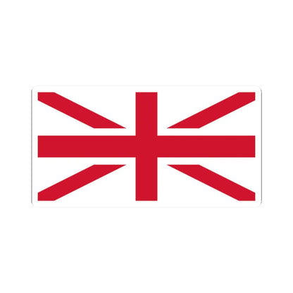 Flag of UK wo Scotland (United Kingdom) STICKER Vinyl Kiss-Cut Decal 2 Inch White - The Sticker Space
