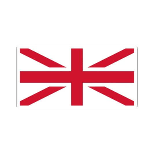 Flag of UK wo Scotland (United Kingdom) STICKER Vinyl Kiss-Cut Decal 2 Inch White - The Sticker Space