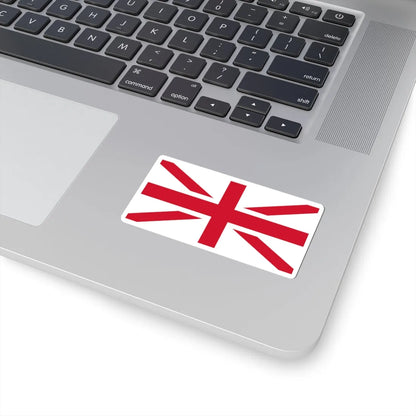Flag of UK wo Scotland (United Kingdom) STICKER Vinyl Kiss-Cut Decal - The Sticker Space