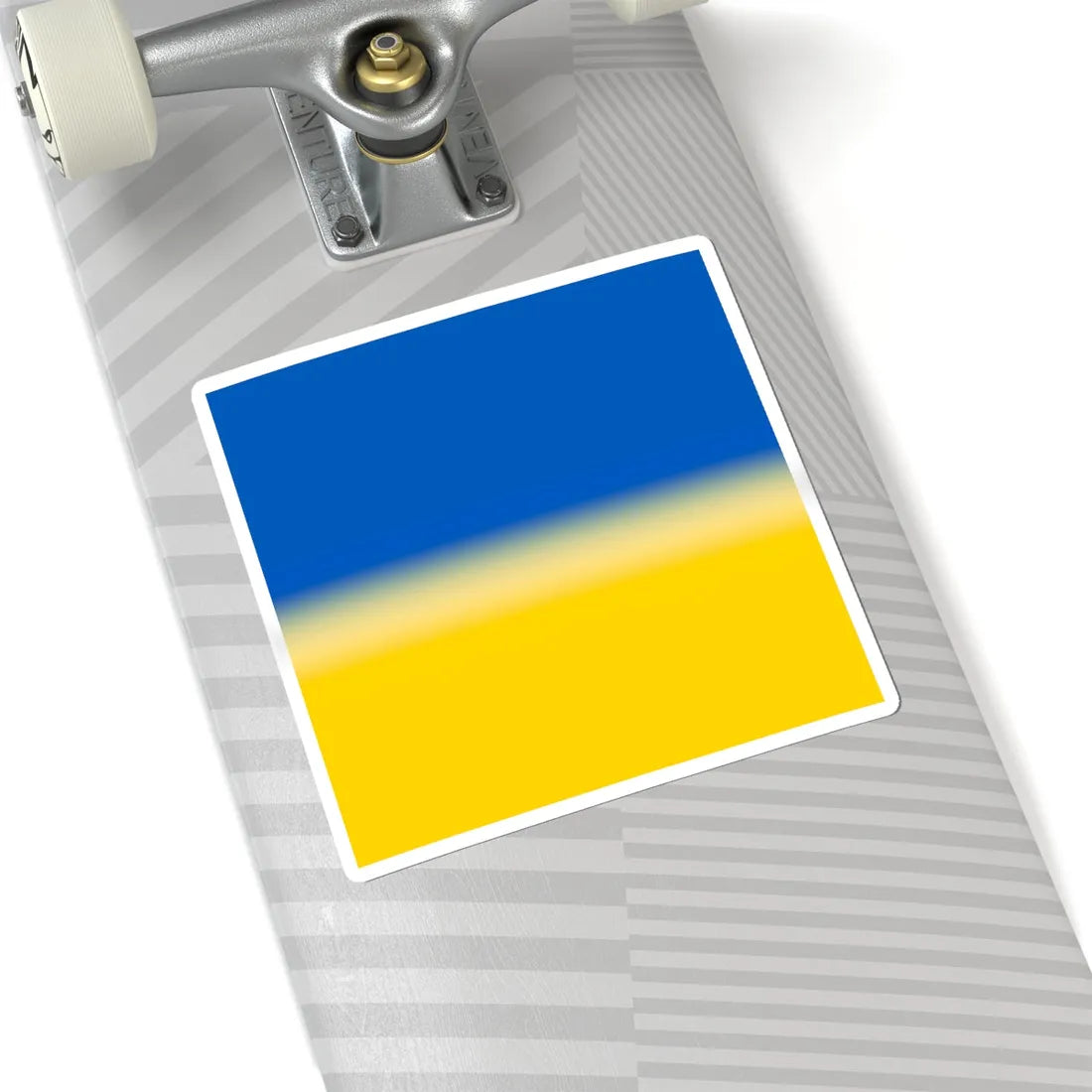 Flag of Ukraine 1-1 (Ukraine) STICKER Vinyl Kiss-Cut Decal - The Sticker Space