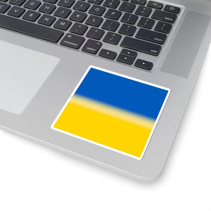 Flag of Ukraine 1-1 (Ukraine) STICKER Vinyl Kiss-Cut Decal - The Sticker Space