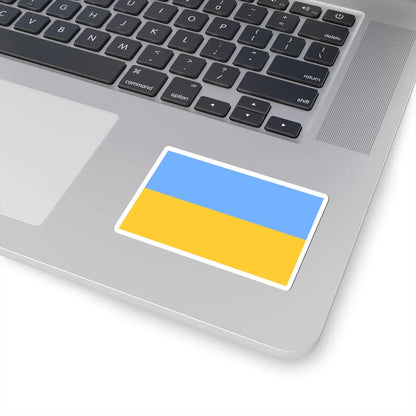 Flag of Ukraine 1917-1921 (Ukraine) STICKER Vinyl Kiss-Cut Decal - The Sticker Space