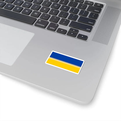 Flag of Ukraine 1991-1992 dark blue (Ukraine) STICKER Vinyl Kiss-Cut Decal - The Sticker Space
