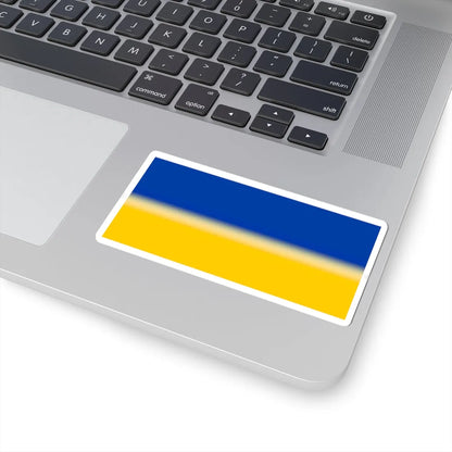 Flag of Ukraine 1991-1992 dark blue (Ukraine) STICKER Vinyl Kiss-Cut Decal - The Sticker Space