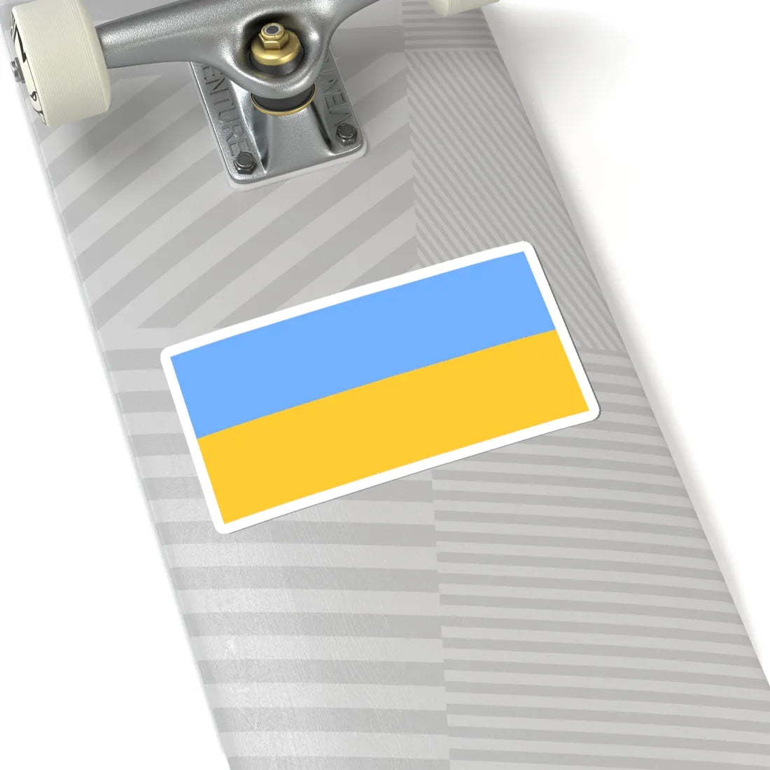 Flag of Ukraine 1991-1992 (Ukraine) STICKER Vinyl Kiss-Cut Decal - The Sticker Space