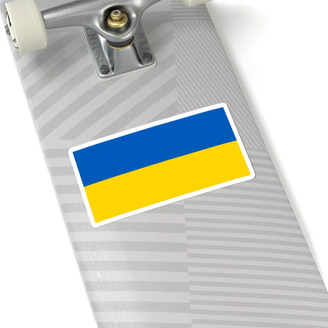 Flag of Ukraine 2-1 (Ukraine) STICKER Vinyl Kiss-Cut Decal - The Sticker Space