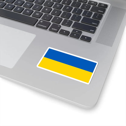 Flag of Ukraine 2-1 (Ukraine) STICKER Vinyl Kiss-Cut Decal - The Sticker Space