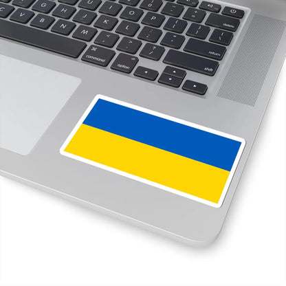 Flag of Ukraine 2-1 (Ukraine) STICKER Vinyl Kiss-Cut Decal - The Sticker Space