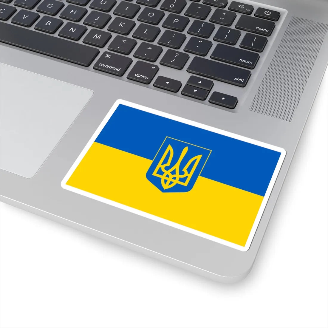Flag of Ukraine 3 (Ukraine) STICKER Vinyl Kiss-Cut Decal - The Sticker Space
