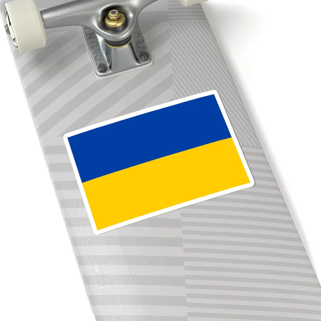 Flag of Ukraine dark blue (Ukraine) STICKER Vinyl Kiss-Cut Decal - The Sticker Space