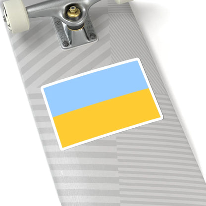 Flag of Ukraine fair blue (Ukraine) STICKER Vinyl Kiss-Cut Decal - The Sticker Space