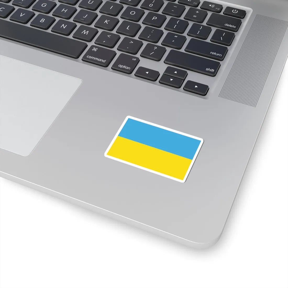 Flag of Ukraine light colors (Ukraine) STICKER Vinyl Kiss-Cut Decal - The Sticker Space