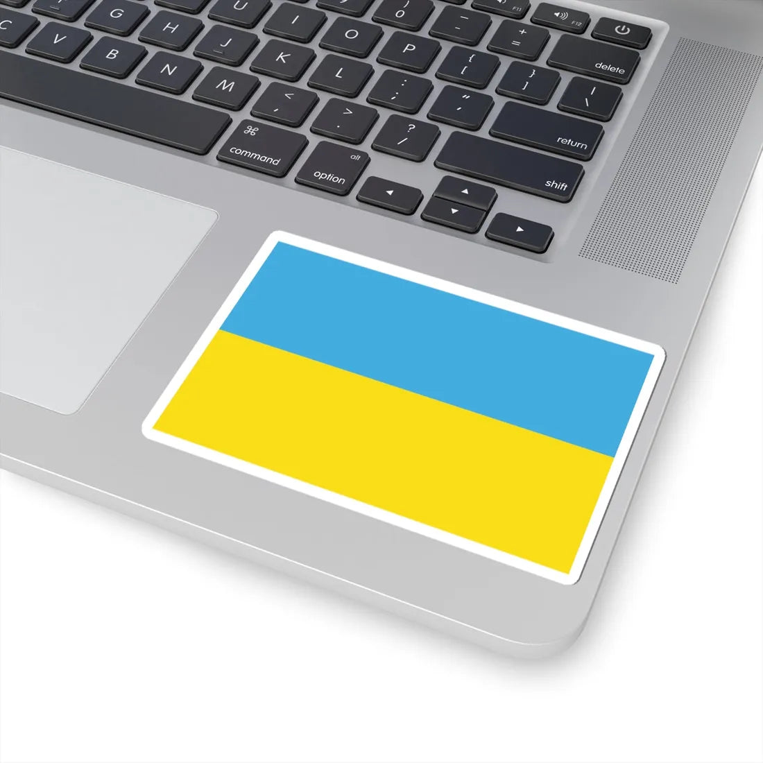 Flag of Ukraine light colors (Ukraine) STICKER Vinyl Kiss-Cut Decal - The Sticker Space