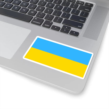 Flag of Ukraine Soviet shades (Ukraine) STICKER Vinyl Kiss-Cut Decal - The Sticker Space