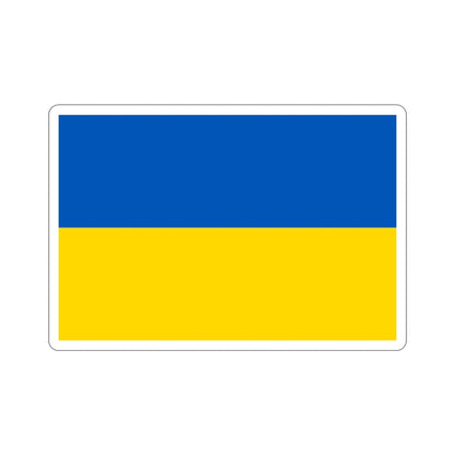 Flag of Ukraine STICKER Vinyl Die-Cut Decal-3 Inch-The Sticker Space