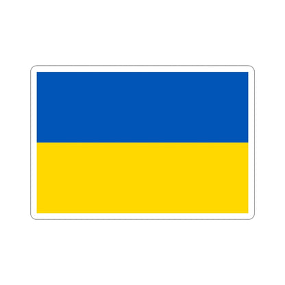 Flag of Ukraine STICKER Vinyl Die-Cut Decal-4 Inch-The Sticker Space