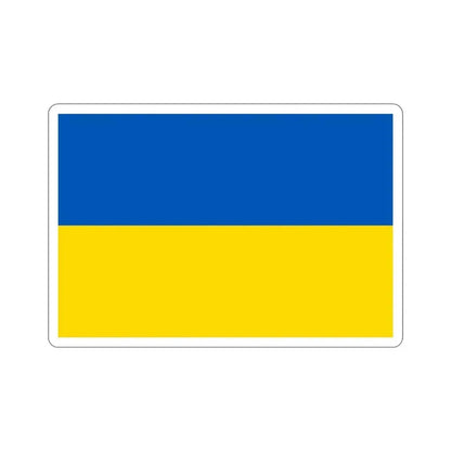 Flag of Ukraine STICKER Vinyl Die-Cut Decal 5 Inch - The Sticker Space