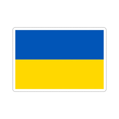 Flag of Ukraine STICKER Vinyl Die-Cut Decal-6 Inch-The Sticker Space