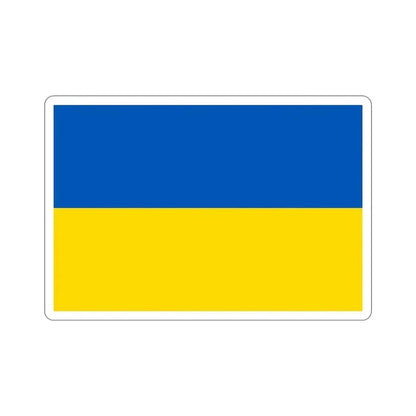 Flag of Ukraine STICKER Vinyl Die-Cut Decal 6 Inch - The Sticker Space