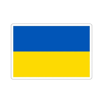 Flag of Ukraine STICKER Vinyl Die-Cut Decal - The Sticker Space