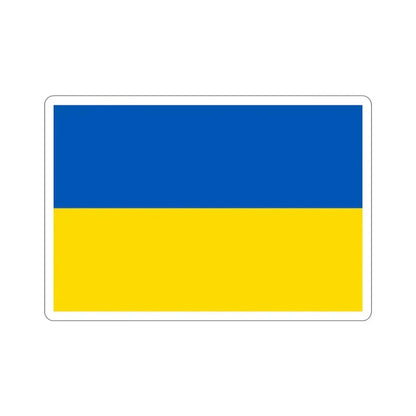 Flag of Ukraine STICKER Vinyl Die-Cut Decal - The Sticker Space