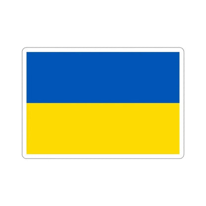 Flag of Ukraine STICKER Vinyl Die-Cut Decal - The Sticker Space