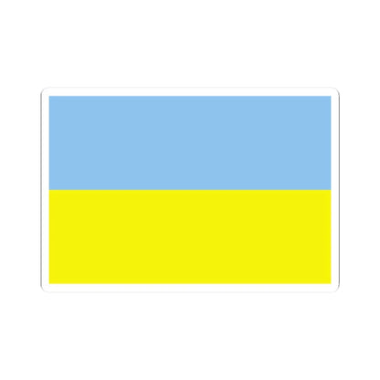 Flag of Ukraine WFB 2004 (Ukraine) STICKER Vinyl Kiss-Cut Decal 2 Inch White - The Sticker Space