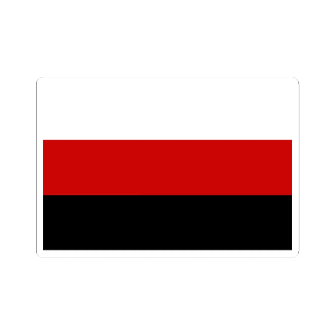 Flag of Ukrainian National Union (Ukraine) STICKER Vinyl Kiss-Cut Decal 2 Inch White - The Sticker Space