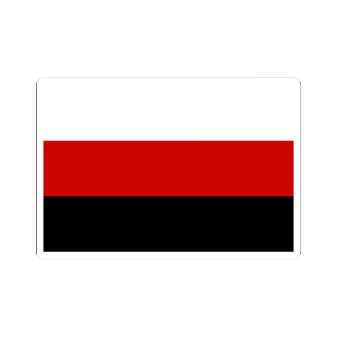 Flag of Ukrainian National Union (Ukraine) STICKER Vinyl Kiss-Cut Decal 3 Inch White - The Sticker Space