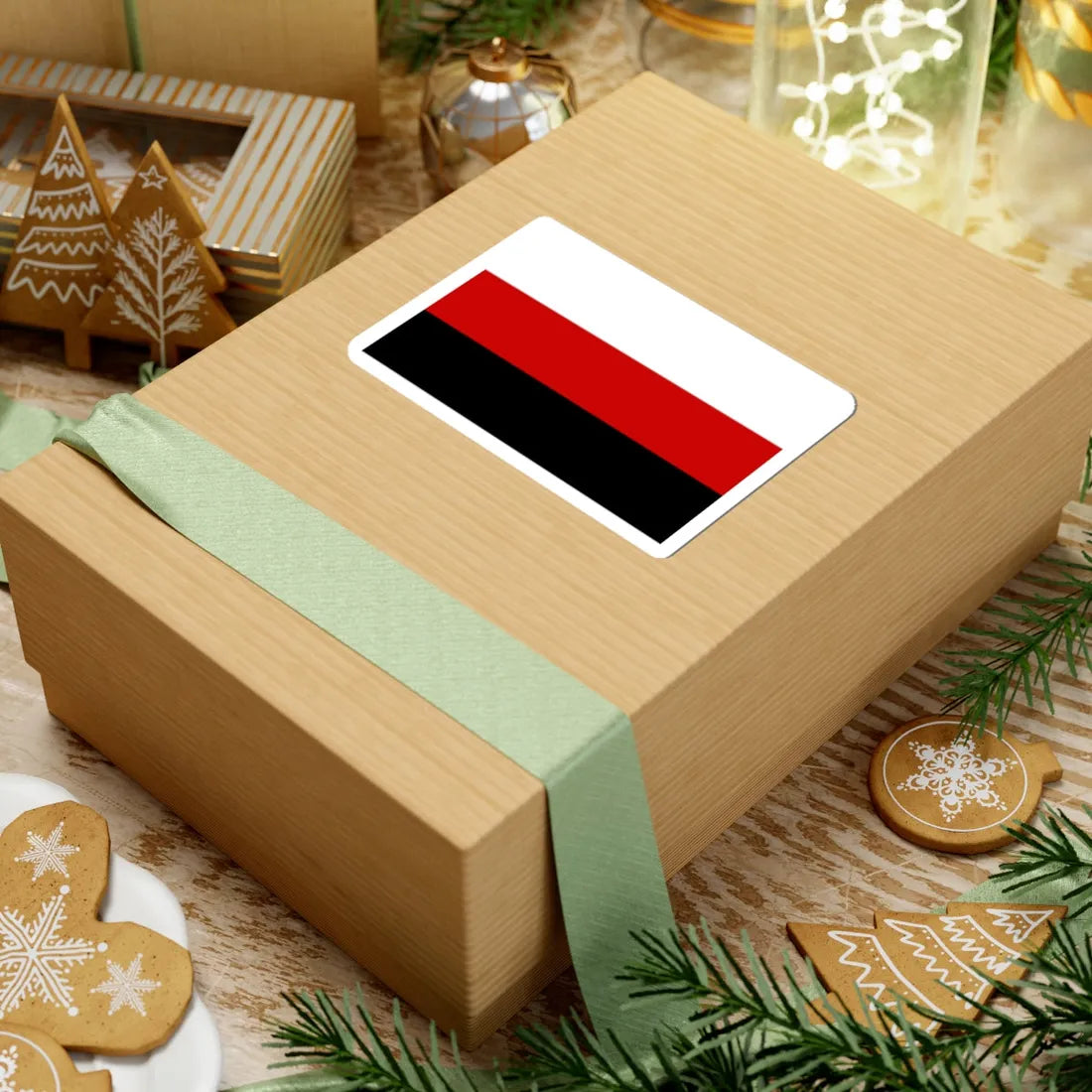 Flag of Ukrainian National Union (Ukraine) STICKER Vinyl Kiss-Cut Decal - The Sticker Space