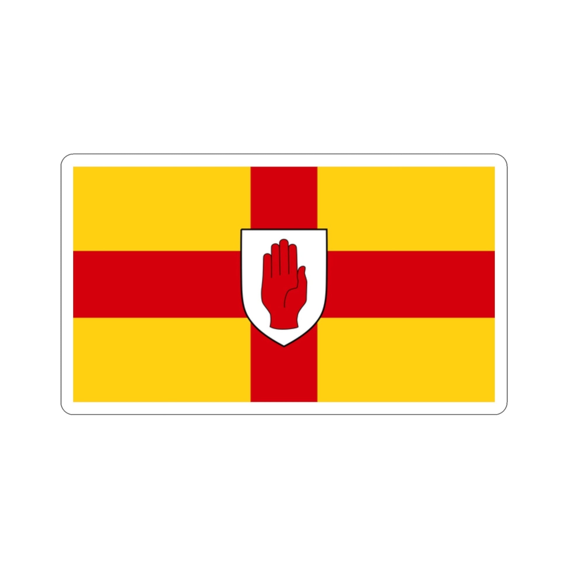 Flag of Ulster Ireland STICKER Vinyl Die-Cut Decal-2 Inch-The Sticker Space